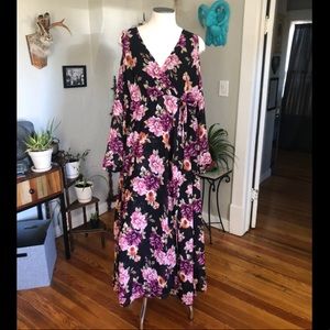 Torrid! Brand new cold should faux wrap dress